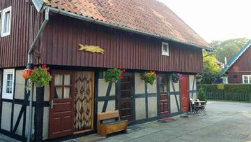Фото номера Двухместный номер с 1 кроватью Гостевой дом Guesthouse "Nakvynė pas žveją" Naglių street г. Нида 3