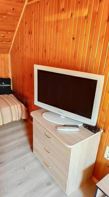Фото номера Двухместный с 1 кроватью или 2 отдельными кроватями и душем Гостевой дом Guesthouse "Nakvynė pas žveją" Naglių street г. Нида 6