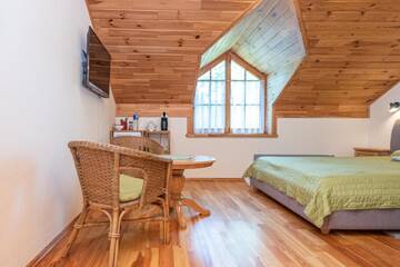 Фото номера Standard Double room with entrance from outside Гостевой дом Apartamentai Geliu Vila г. Нида 5