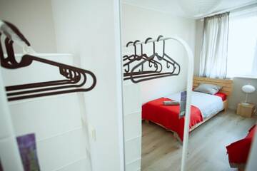 Фото номера Двухместный номер с 1 кроватью и общим туалетом Гостевой дом Hostel El Nido г. Нида 3