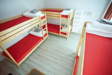 Фото номера Кровать в общем номере с 4 кроватями Гостевой дом Hostel El Nido г. Нида 2