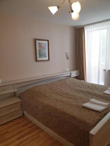 Фото номера Апартаменты с 2 спальнями Апартаменты Apartamentai Taikos 10-36 Nida г. Нида 7