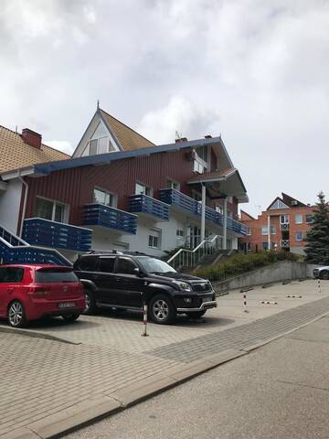 Фото номера Апартаменты с видом на озеро Апартаменты Lakeview Apartment with Terrace г. Нида 15