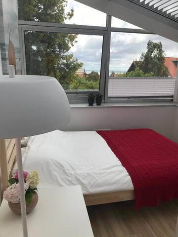 Фото номера Апартаменты с видом на озеро Апартаменты Lakeview Apartment with Terrace г. Нида 9