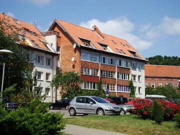 Фото номера Апартаменты с 2 спальнями в мансарде Апартаменты Apartamentai Ramybė г. Нида 47