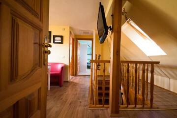 Фото номера Апартаменты с 2 спальнями в мансарде Апартаменты Apartamentai Ramybė г. Нида 55