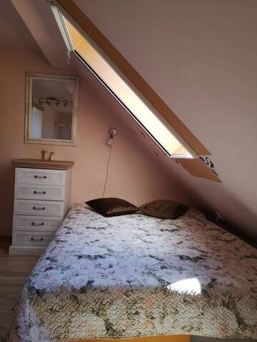 Фото номера Апартаменты с 2 спальнями в мансарде Апартаменты Apartamentai Ramybė г. Нида 11