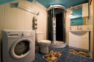 Фото номера Апартаменты с 2 спальнями в мансарде Апартаменты Apartamentai Ramybė г. Нида 19