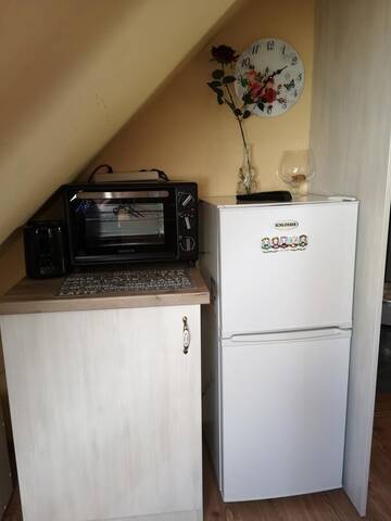 Фото номера Апартаменты с 2 спальнями в мансарде Апартаменты Apartamentai Ramybė г. Нида 9